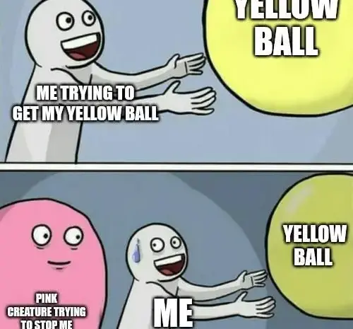 Meme template taken literally