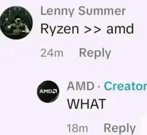 ryzen >>> amd