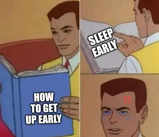 I wanna sleep less but more