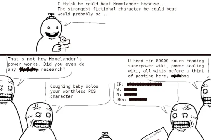 I love power scaling as a hobby, but NGL the community scares the absolute hell out of me.