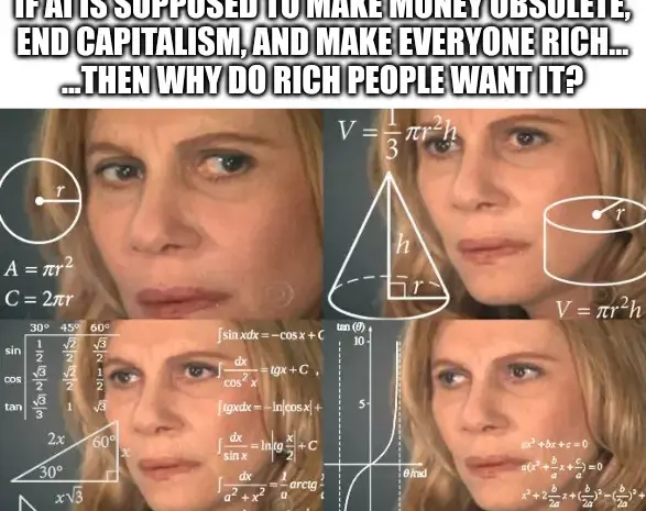 Something’s not making sense here, guys.