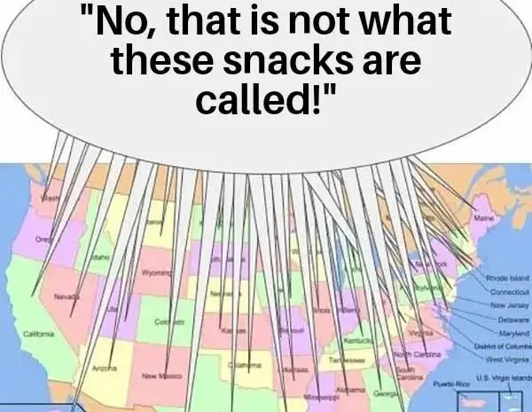 People get worked up over snacks