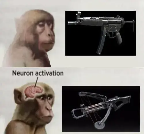 Me in any FPS game with any type of bow