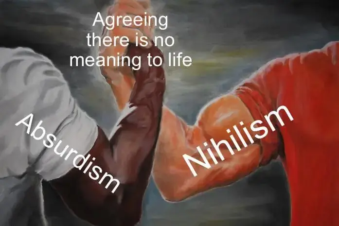 The meaning of life is there is none