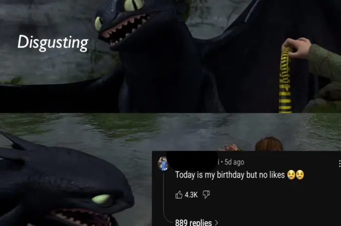 Begging on Birthday