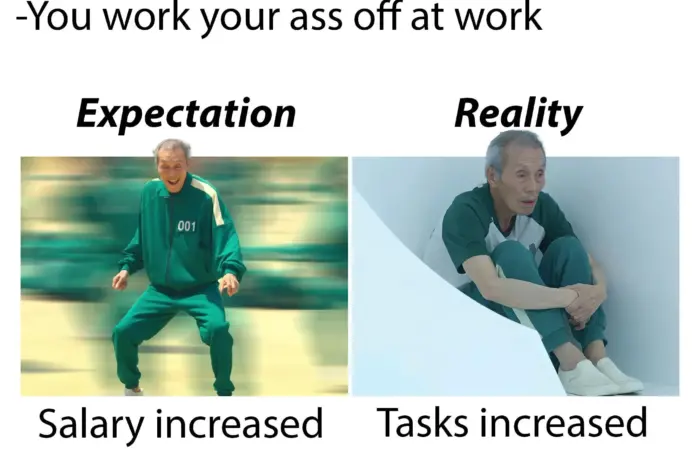 Not the expected reward