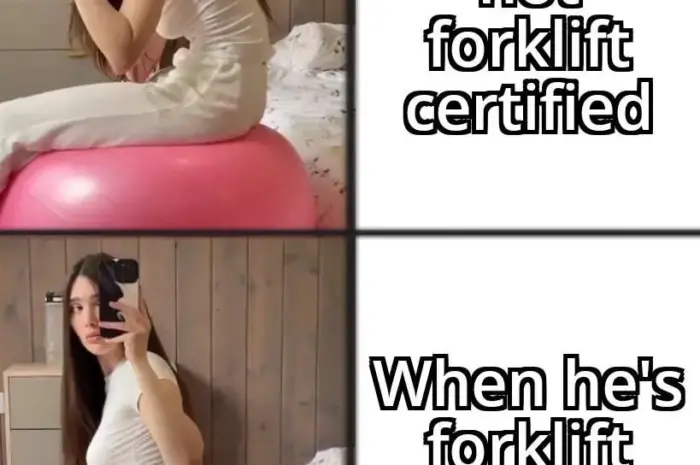 Forklifts are cool [OC]