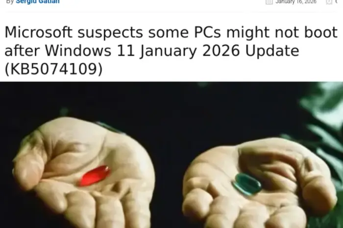 My work laptop took the red pill