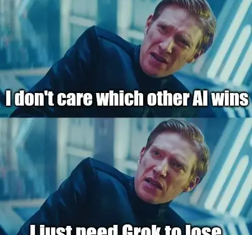 Anyone but Grok