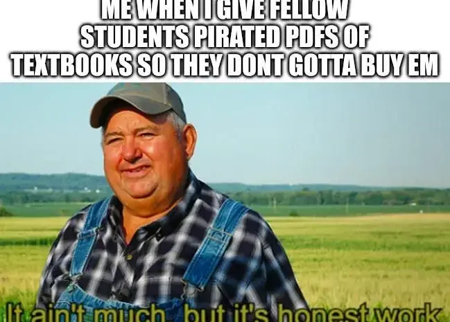 I hate textbook companies