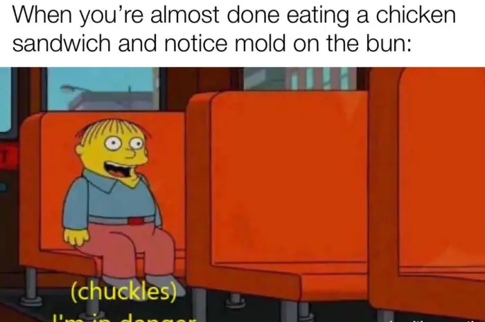 I hope it wasn’t that much mold