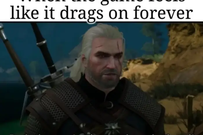 Some games feels like that