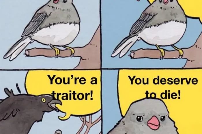 This may or may not be targeted towards one user in particular