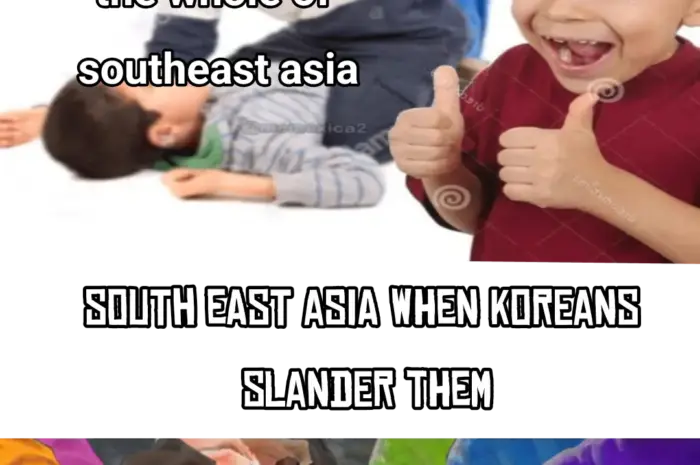 Southeast asia normally vs when someone slander them