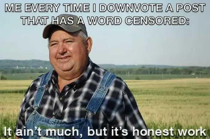 Remember kids: you can say naughty words on the internet