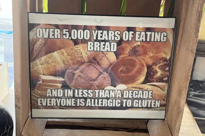 Today I saw a physical meme