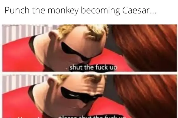 For the love of God it’s a monkey