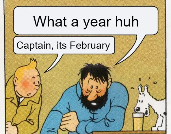 ITS ONLY BEEN A MONTH