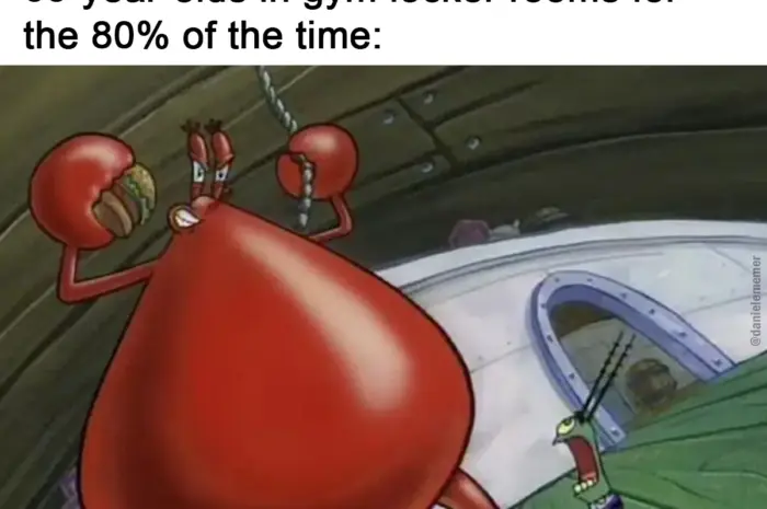 God Neptune he’s naked!