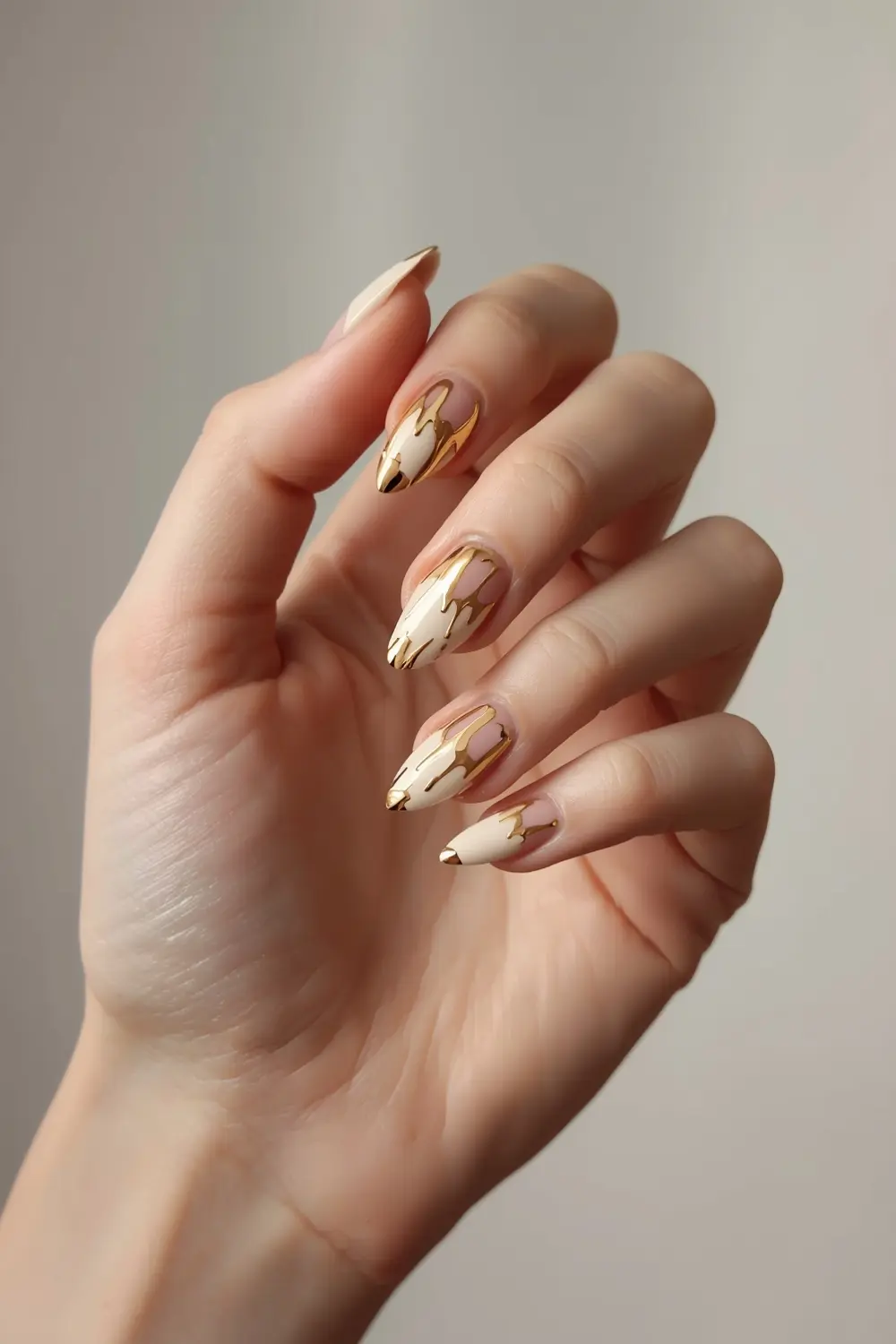 10. Dripping Liquid Gold