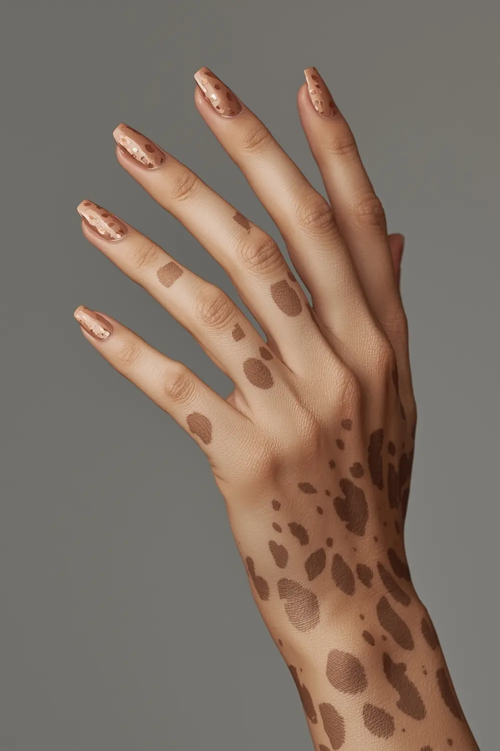 10. Gold Chrome Animal Print Spot