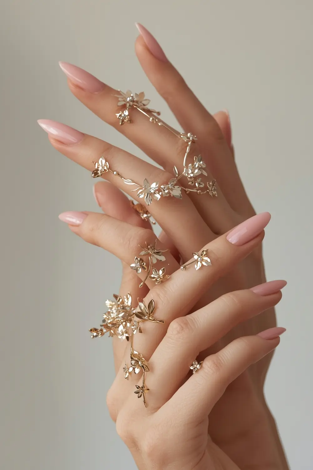 10. Micro-Foil Floral Embellishments