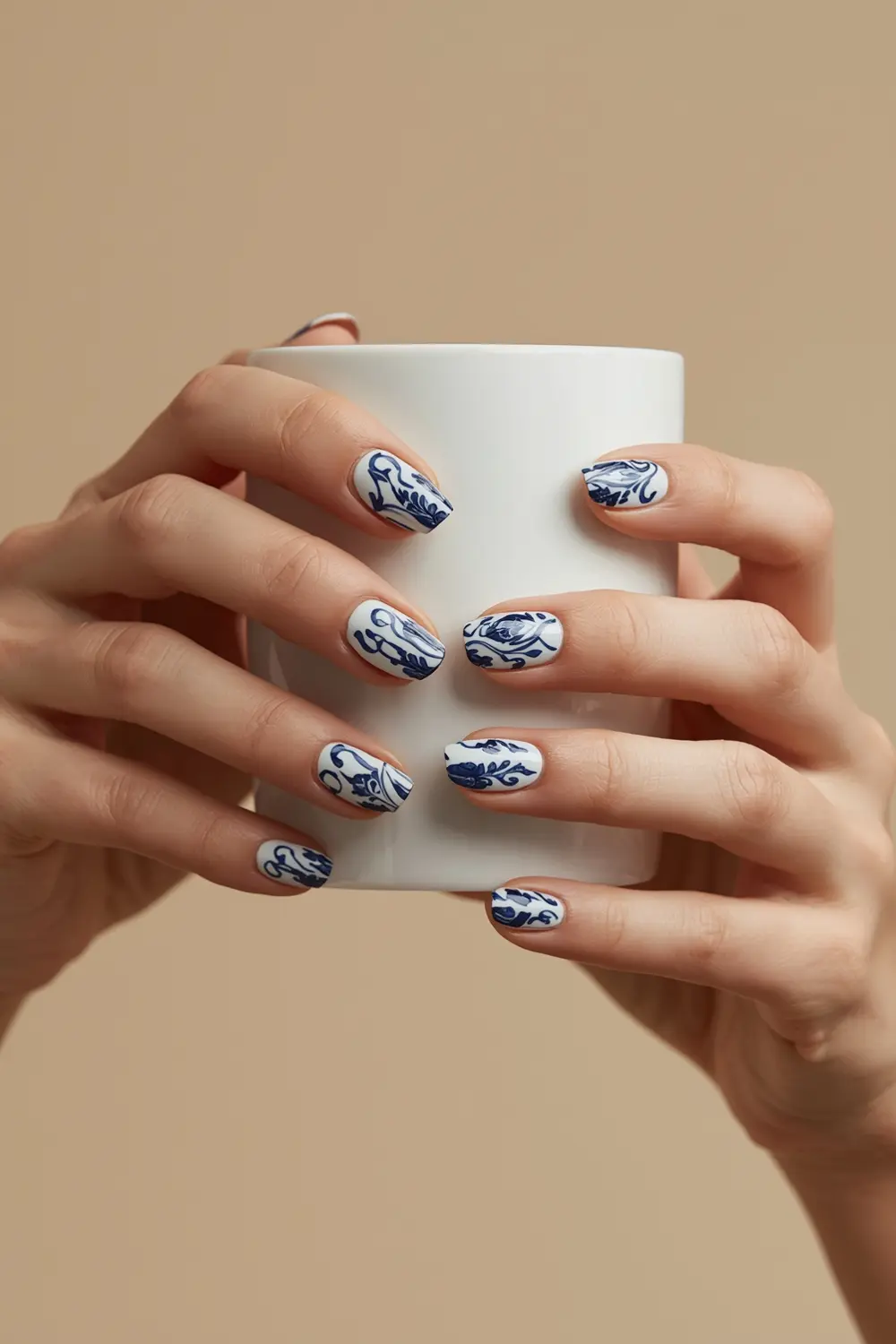 10. Negative Space Blue Delft