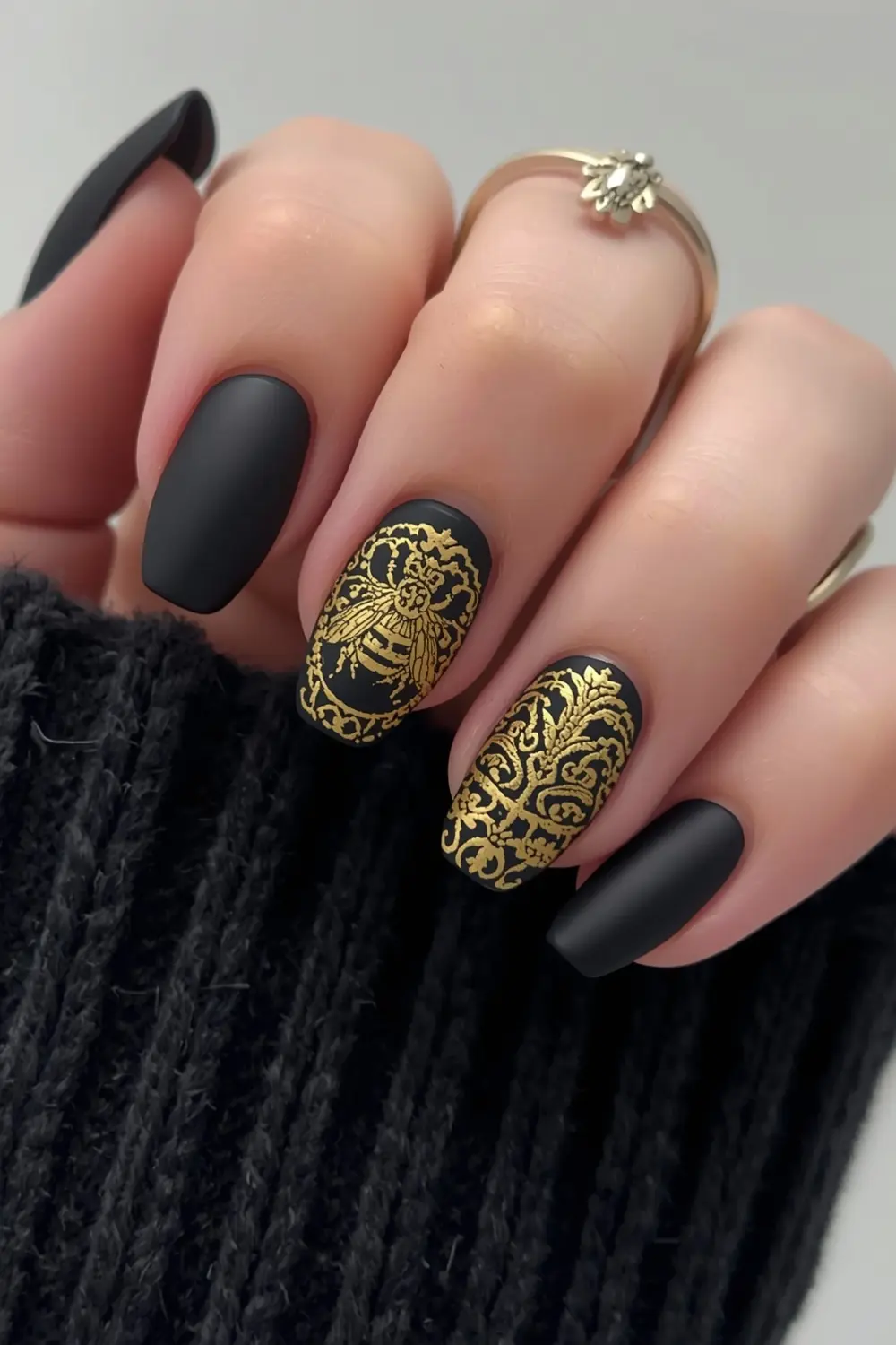 10. Royal Velvet & Gold Embroidery