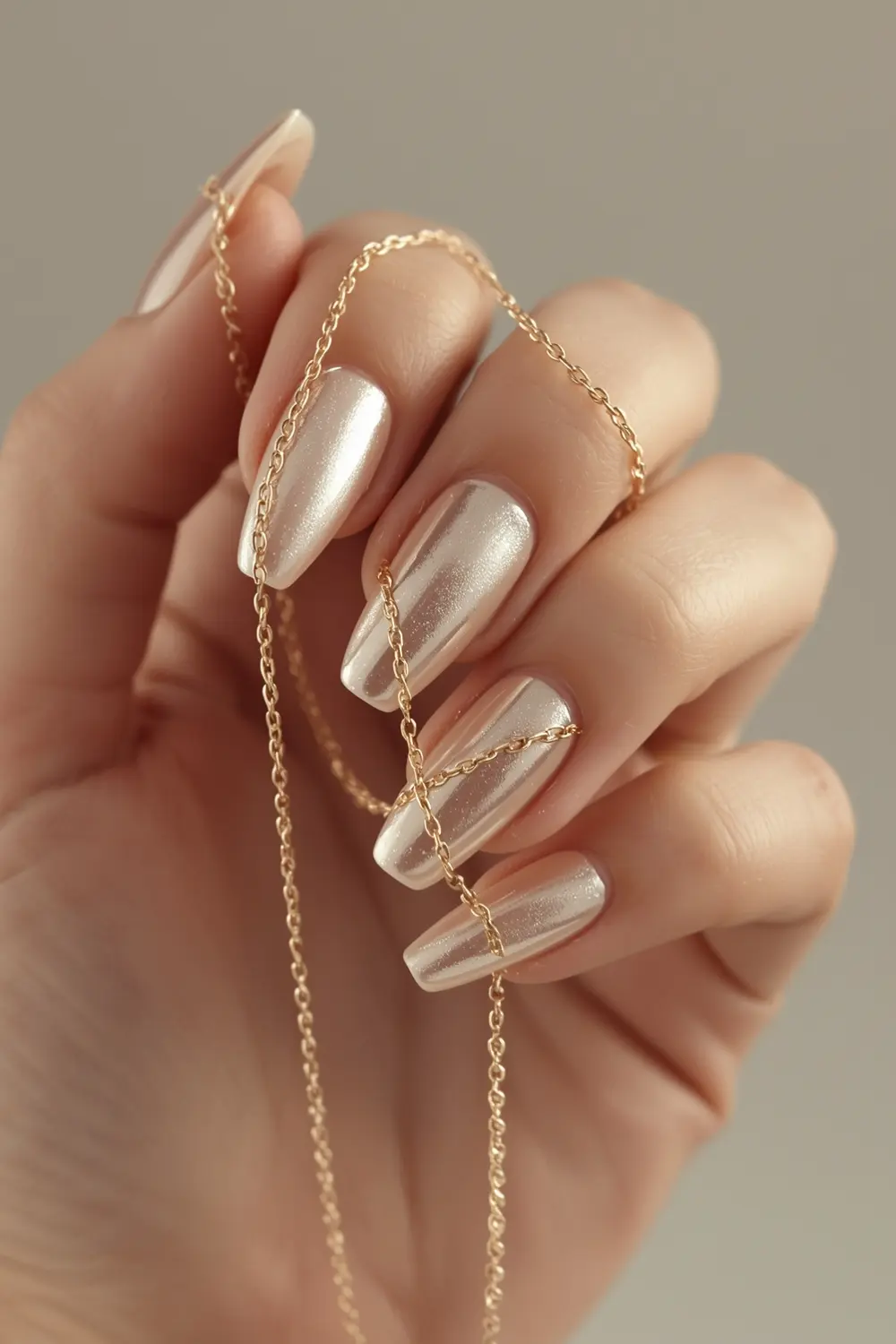 2. Chain Reaction: Interlinked Metallic Finesse