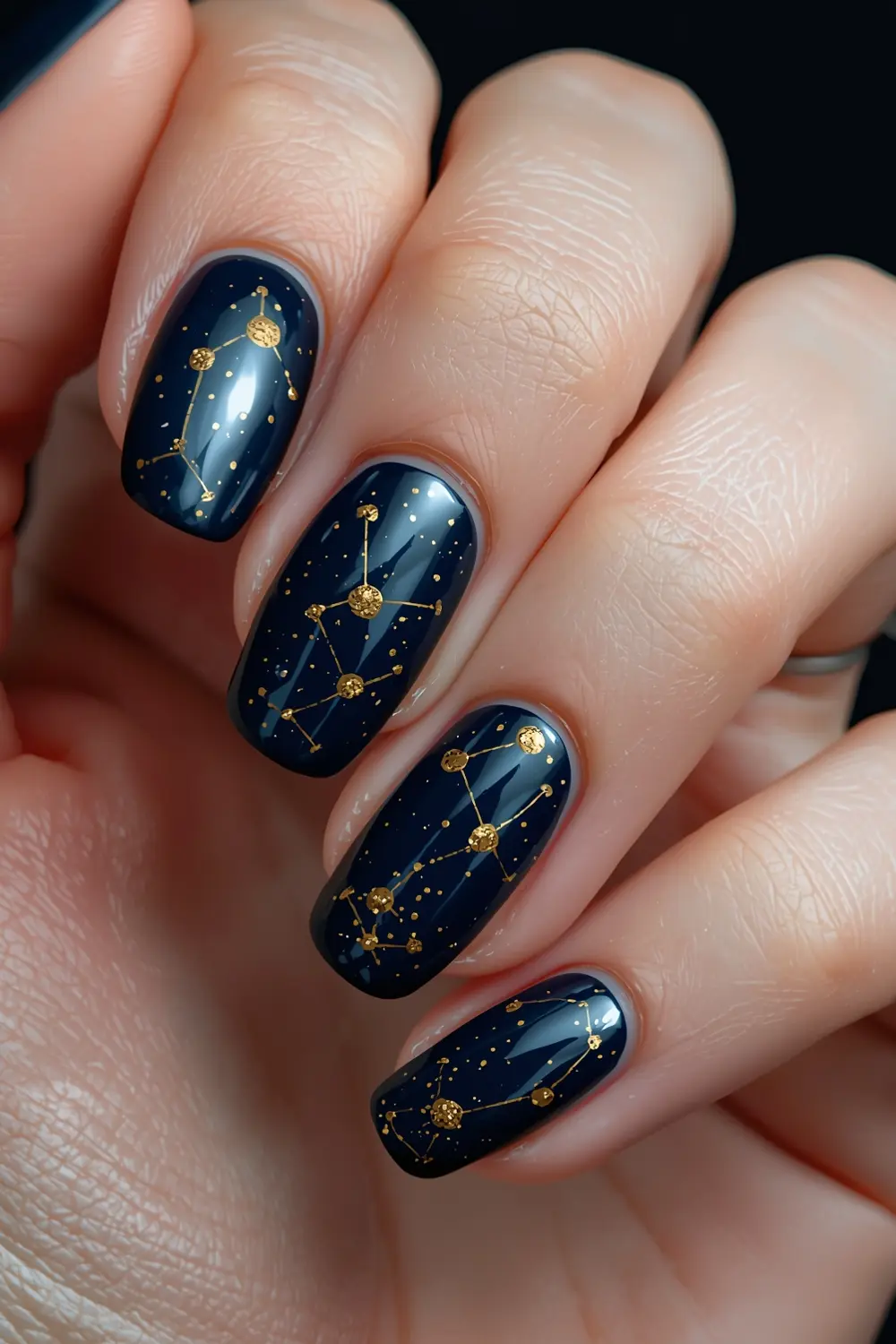 3. Celestial Constellation Chrome