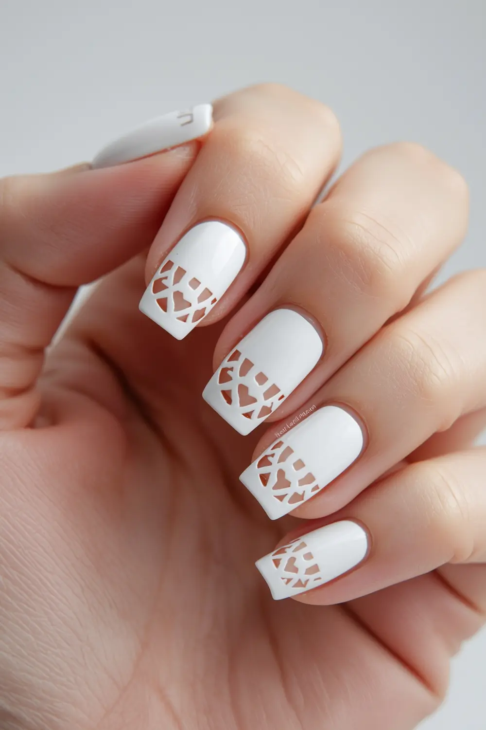 3. Modern Negative Space Grid