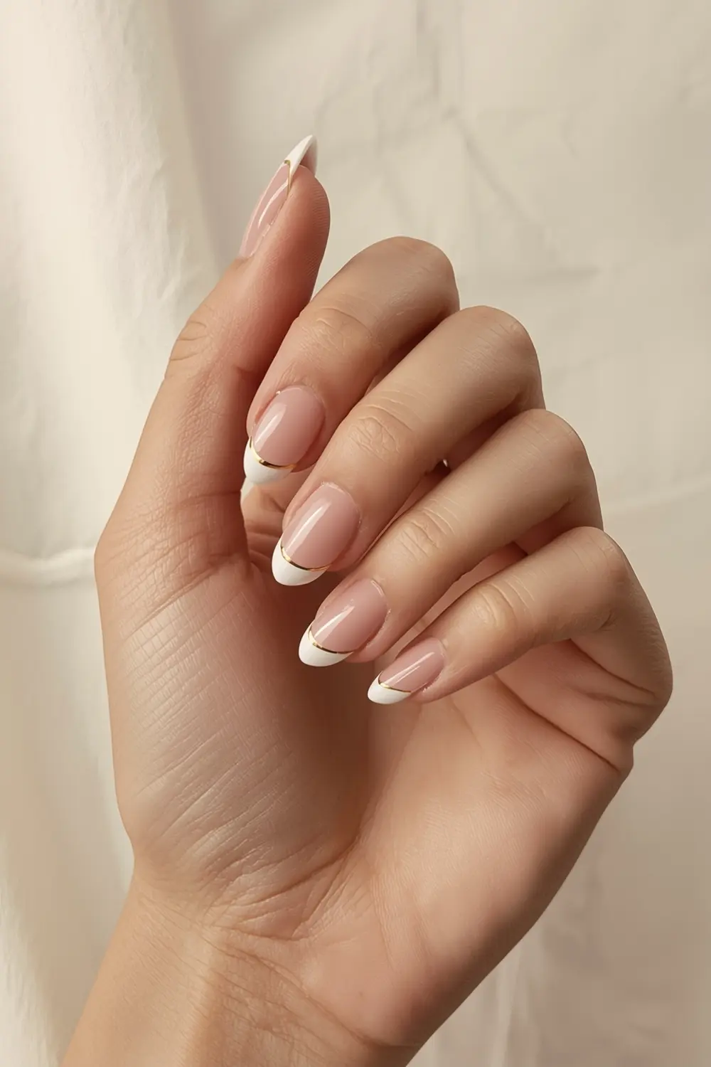 3. Negative Space Micro-French