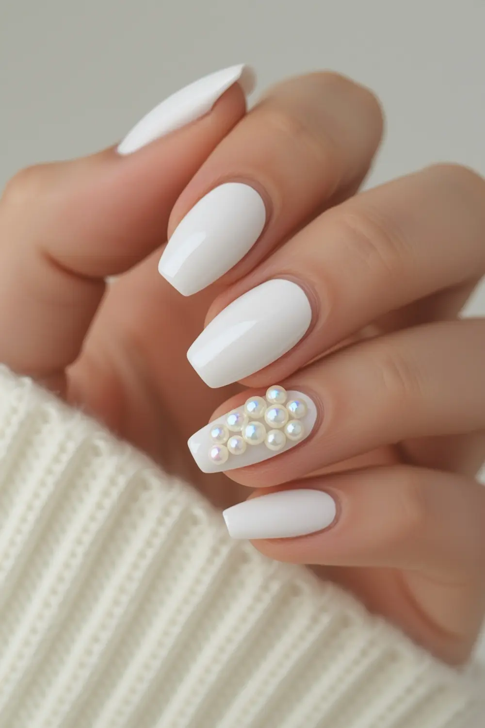 4. Modern Pearl Embellishment Accent