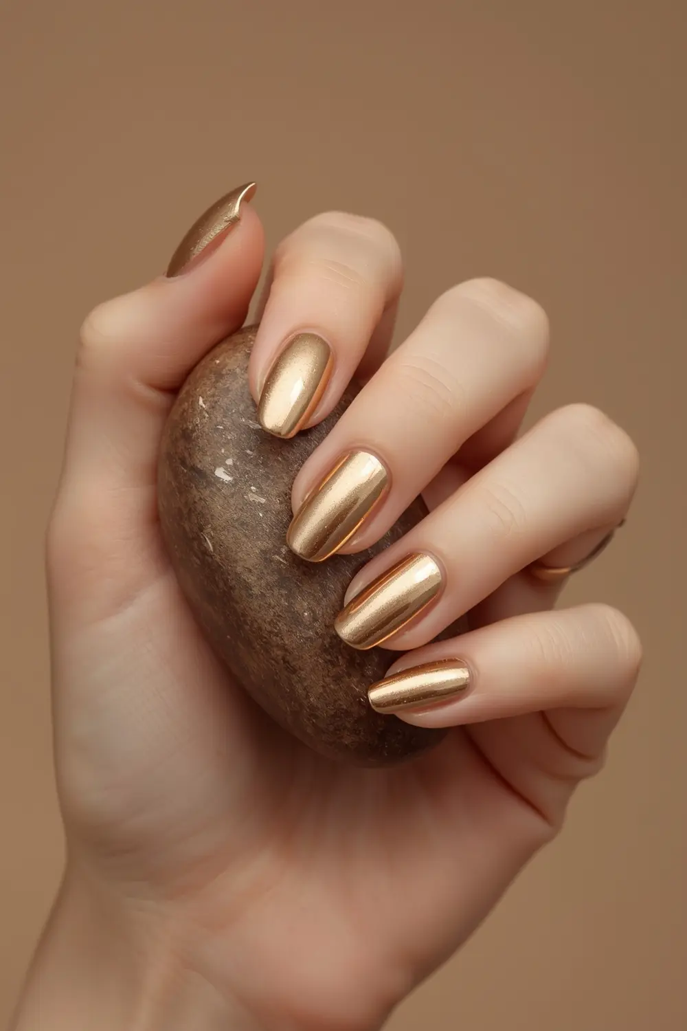 5. Negative Space Half-Moon
