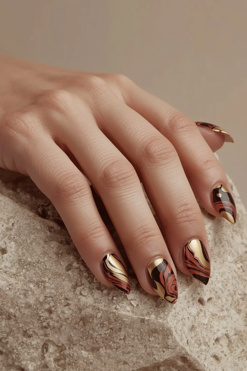6. Molten Lava Marble