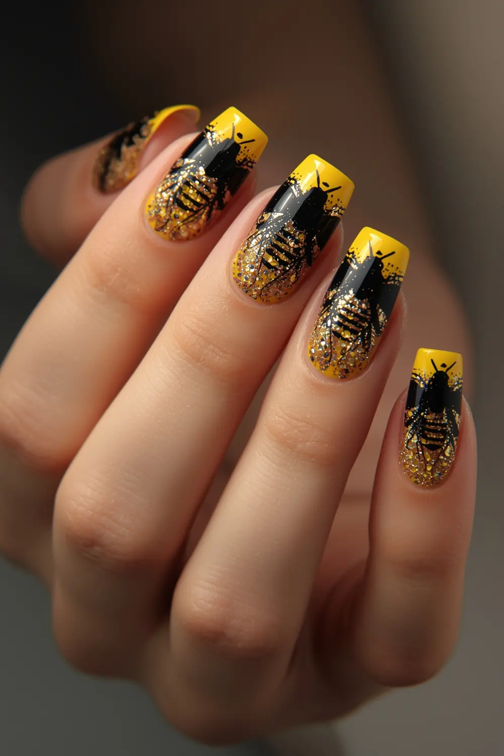 7. Glitter Gradient Hive