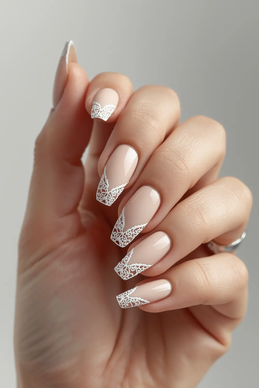 7. Negative Space Lace