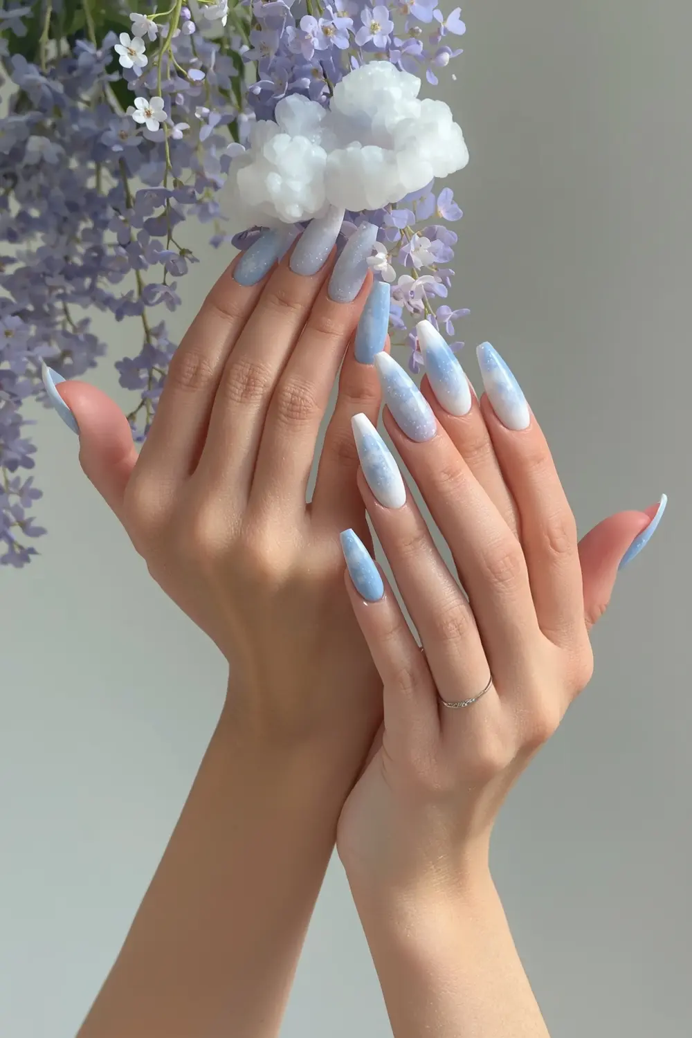 9. Whimsical Cloud & Wisteria