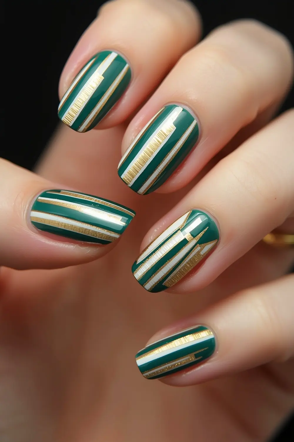 Art Deco Mojito Stripes