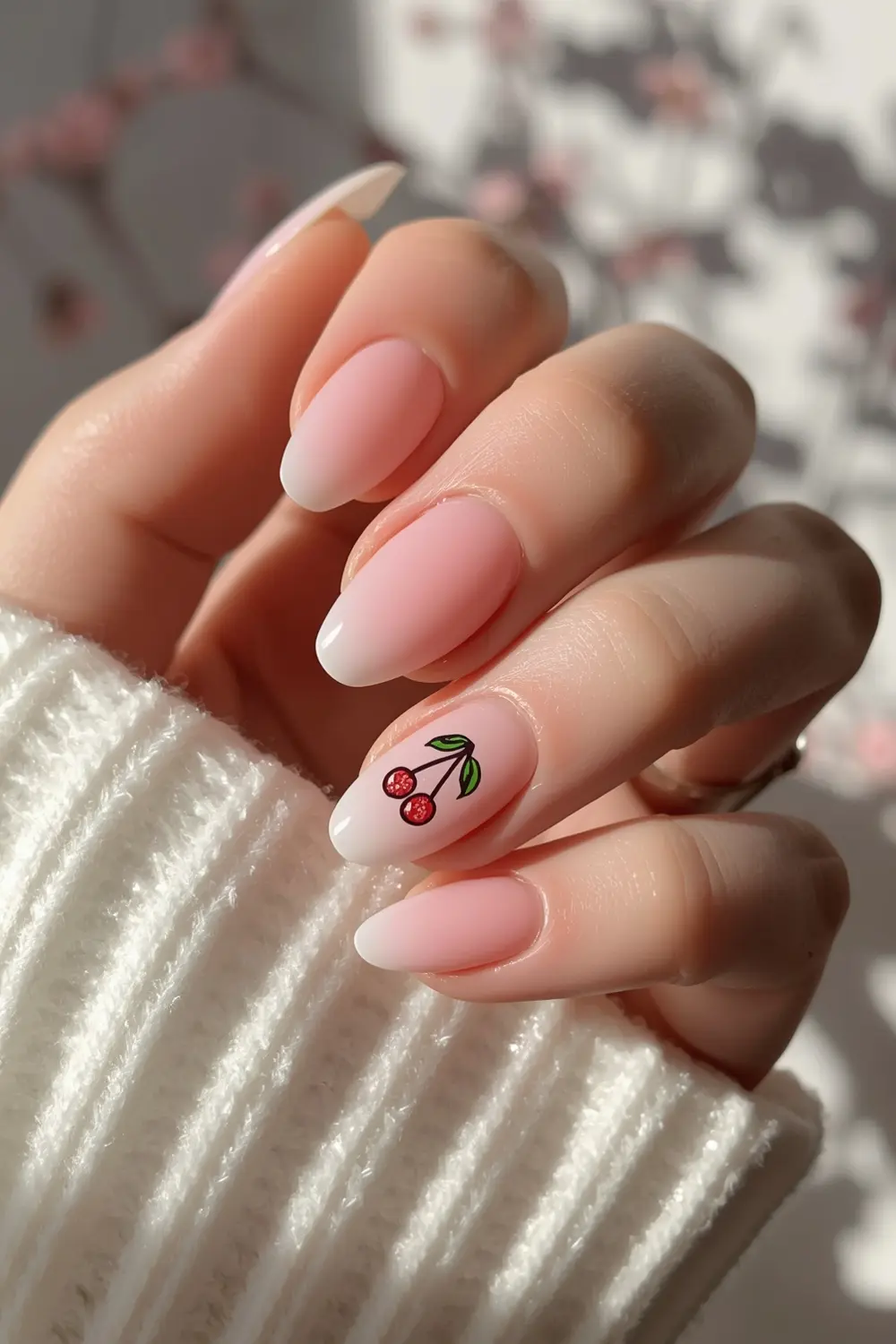 Frosted Pink & Cherry Blossom